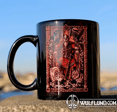 ODIN ON A THRONE, MUG