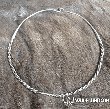 VIKING SILVER NECKLACE, 65 G, AG 925