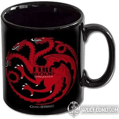 GAME OF THRONES - TARGARYEN, FIRE AND BLOOD, MUG, 0.3 L