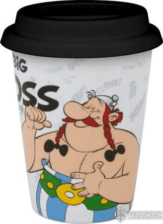 ASTERIX AND OBELIX BIG BOSS - MUG WITH A LID