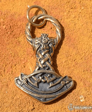 PENDENTIF MJÖLLNIR, LE BRONZE, LA MASCOTTE DE VIKING