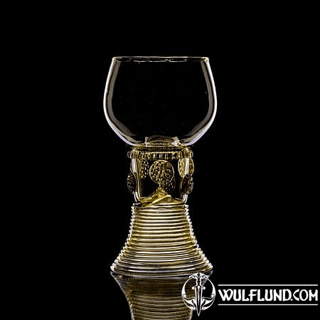 ROEMER, HISTORICAL GLASS GOBLET