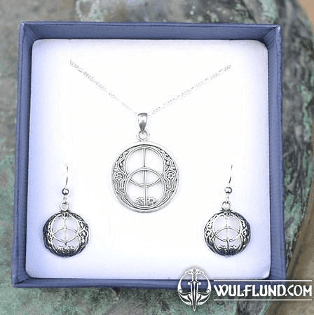 CHALICE WELL, JEWELRY SET, STERLING SILVER