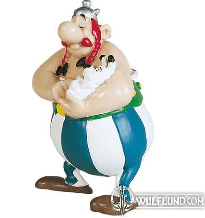 FIGUR OBELIX UND IDEFIX - SERIE ASTERIX