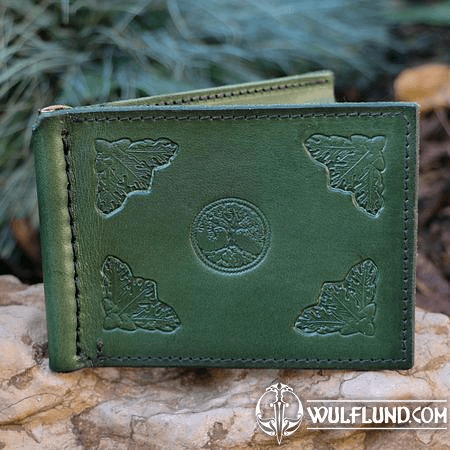 TREE OF LIFE, LEATHER WALLET