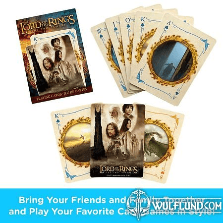 LORD OF THE RINGS PLAYING CARDS THE TWO TOWERS