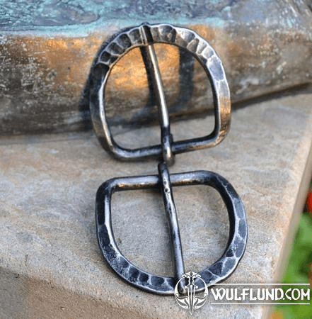 OVAL FORGED IRON BUCKLE FOR LEATHER BELTS