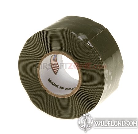 SELF FUSING SILICONE TAPE 1 INCH X 10FT PRO TAPES, GRÜN