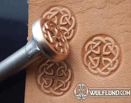 CELTIC KNOT, LEDER STEMPEL