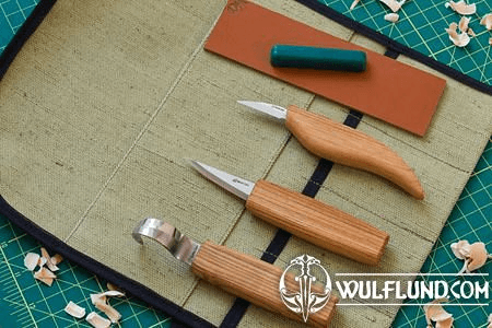 EXTENDED SPOON AND WHITTLE KNIFE SET S17