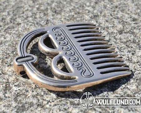 VIKING AGE BRONZE COMB, DENMARK