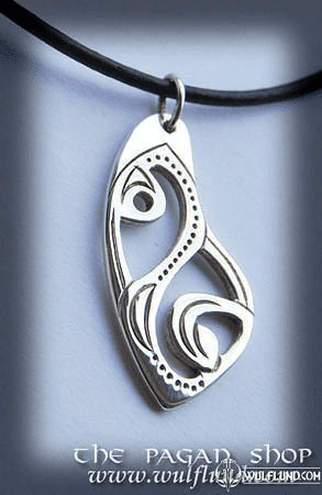 CELTIC NECKLACE, HANDCRAFTED SILVER JEWEL IX