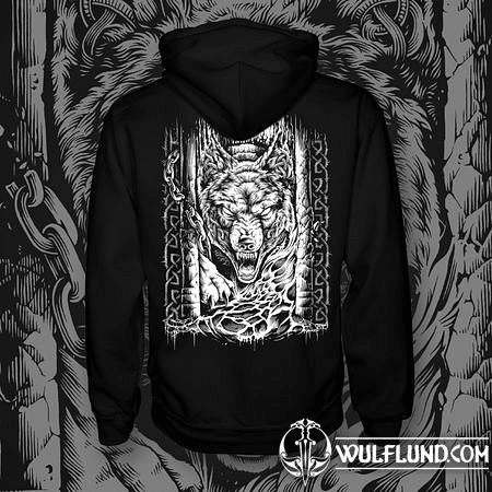 FENRIR - FREEDOM ZIPPER HOODIE BW