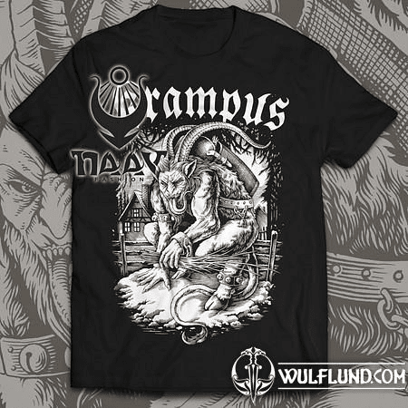 KRAMPUS HERREN T-SHIRT BW