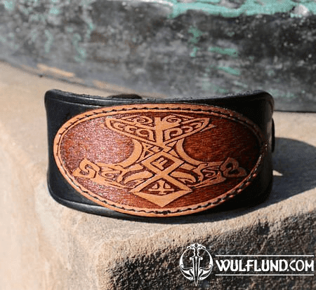 MJOLNIR, BRACELET EN CUIR