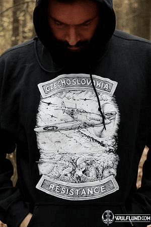 TSCHECHOSLOWAKEI, WWII WIDERSTAND, HOODIE