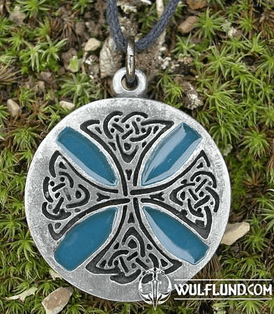 CELTIC KNOT CROSS AMULET