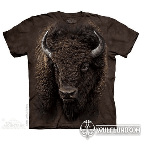 AMERICAN BUFFALO - ANIMAL T-SHIRT THE MOUNTAIN