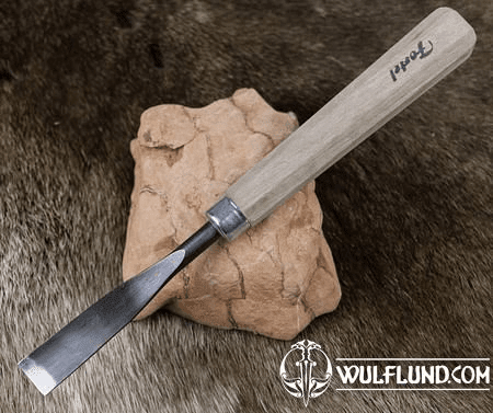 WOOD CHISEL, HAND FORGED, TYPE XIII