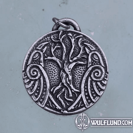 HUGINN ET MUNINN, TALISMAN VIKING, ZINC