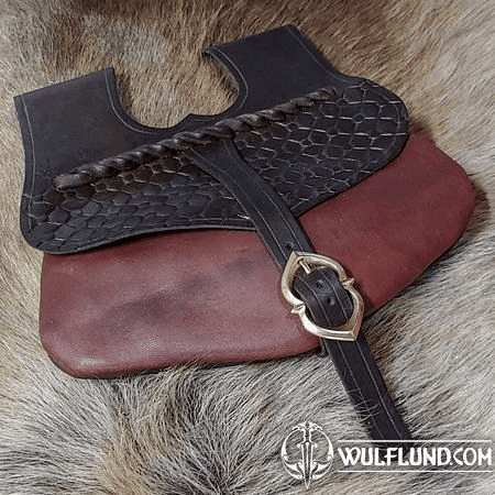 HUBERTUS, MEDIEVAL LEATHER POUCH