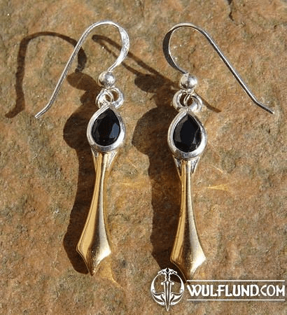 TADPOLE, SILVER EARRINGS, AG 925