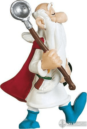 FIGURE  "GETAFIX WITH THE POT" SERIE ASTERIX