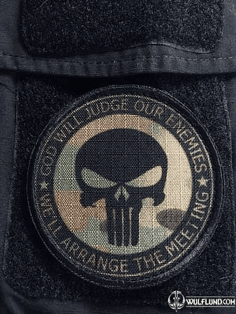 PUNISHER, VELCRO PATCH