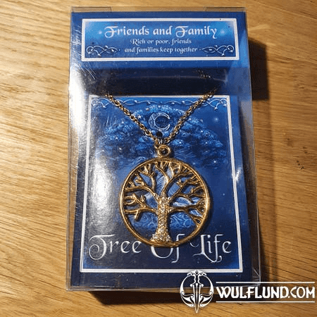 FRIENDS AND FAMILY - TREE OF LIFE PENDANT
