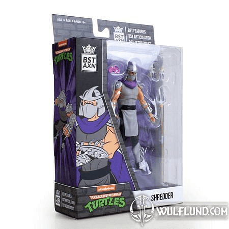 TEENAGE MUTANT NINJA TURTLES BST AXN ACTION FIGURE SHREDDER 13 CM