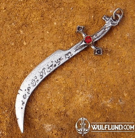 SABRE WITH GLASS - AMULET