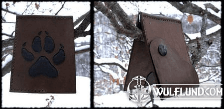 WOLF TRACK, LEATHER WALLET