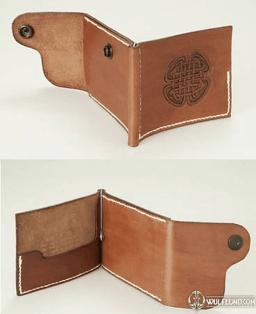 LEATHER CELTIC WALLET