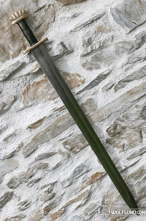 GRÍMARR, VIKING SWORD PETERSEN TYPE O, BRONZE, SILVER