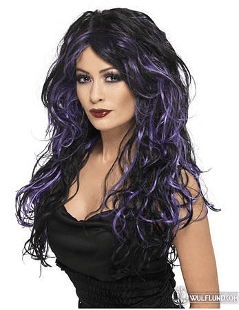 GOTHIC VAMP WIG - COSTUME RENTAL