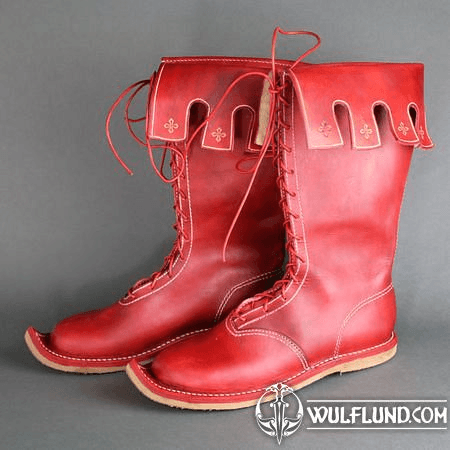 NOTTINGHAM, MITTELALTERLICHEN STIEFEL - ROTT