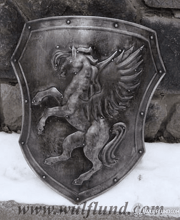 PEGASUS, HAND MADE SHIELD