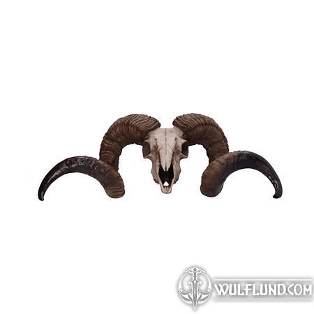 DIABLO- REALISTIC DEMONIC RAM'S SKULL 58CM