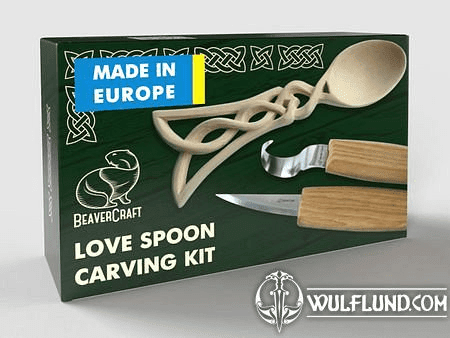 CELTIC SPOON CARVING KIT – COMPLETE STARTER WHITTLING KIT DIY04