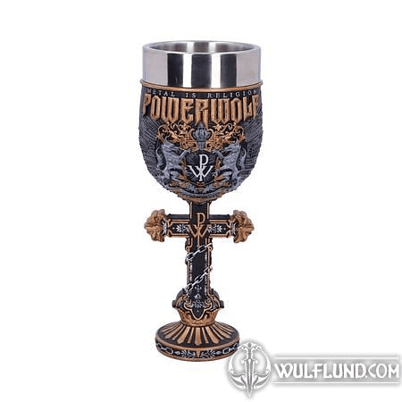 POWERWOLF METAL IS RELIGION GOBLET 22.5CM