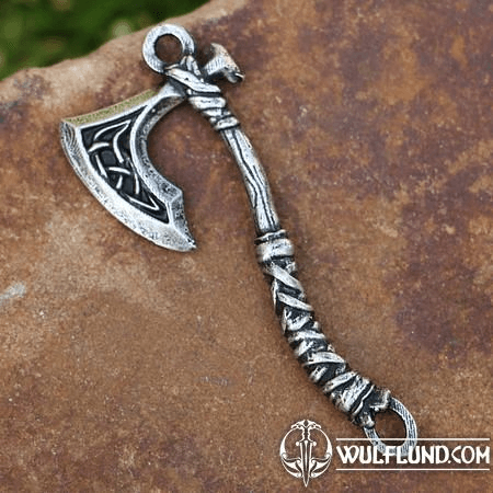 WARIOR'S AXE, PENDANT ZINC