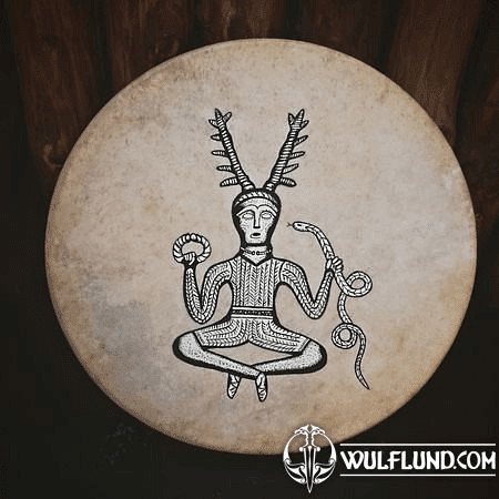 SHAMAN FRAME DRUM - CERNUNNOS, CELTIC