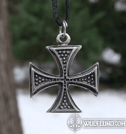 WARRIOR CROSS, PENDANT, METAL ALLOY