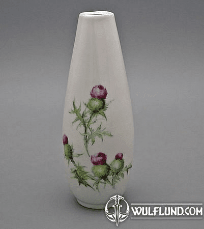 VASE CHARDON ÉCOSSAIS, KARLSBAD PORCELAINE