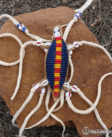 NATIVE AMERICAN BEADED TURTLE