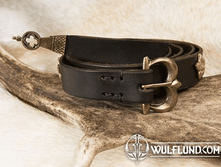 BERNAU, MEDIEVAL LEATHER BELT