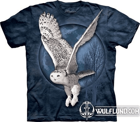 SNOW OWL MOON, THE MOUNTAIN, T-SHIRT