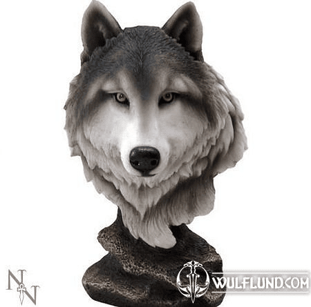 WOLF'S HEAD, FIGURINE