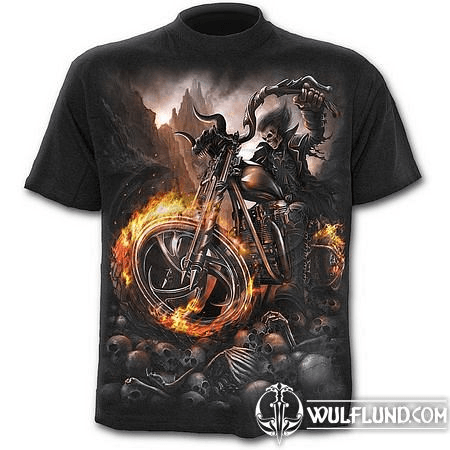 WHEELS OF FIRE - T-SHIRT BLACK