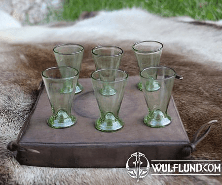 SHOT GLASS SET, FORREST GLASS